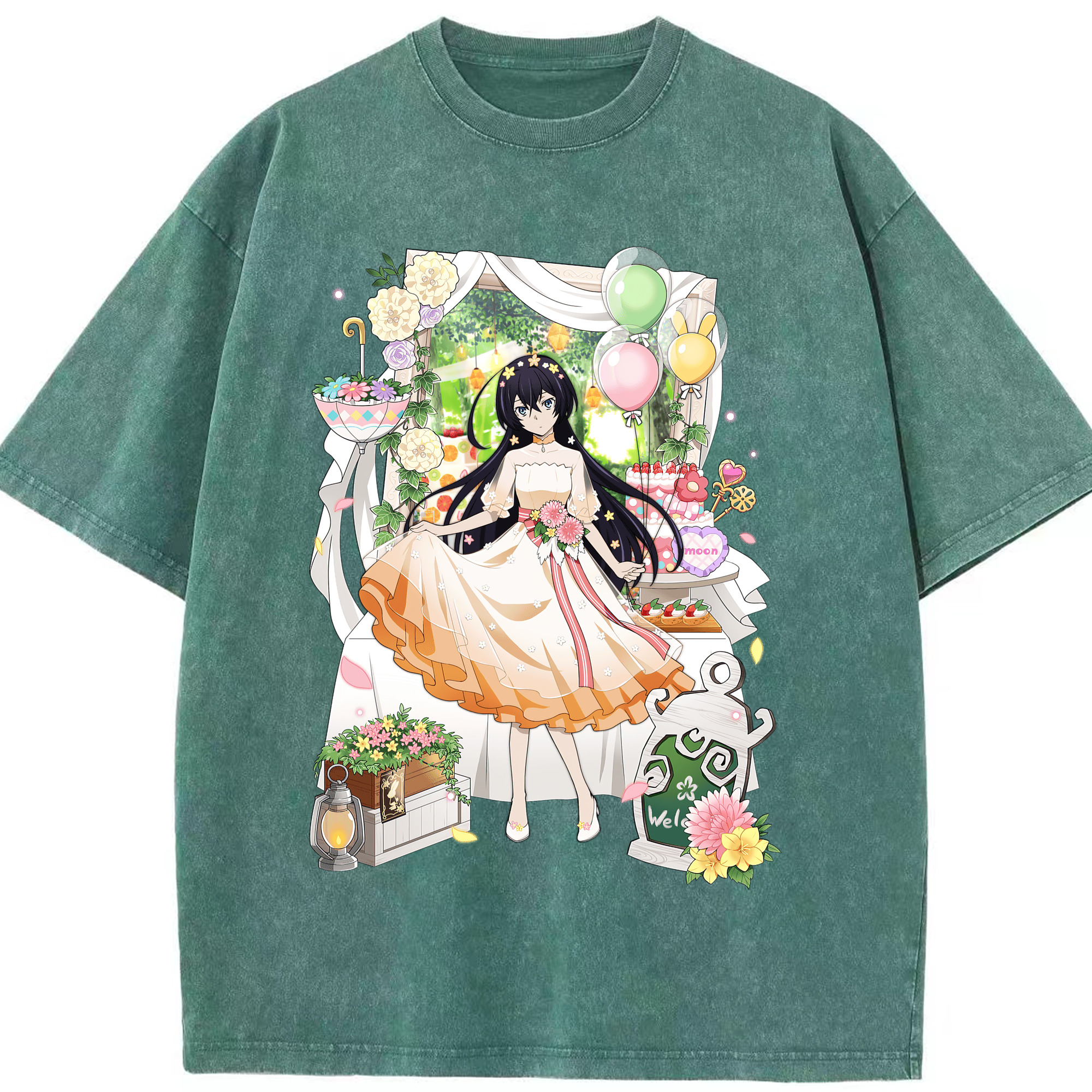 （画像用） 文豪ストレイドッグス Bungo Stray Dogs 綿100% ヴィンテージ風 半袖Tシャツ（フロントプリント）